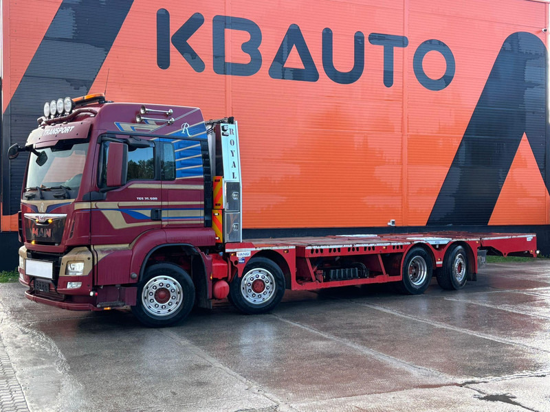 MAN TGS 35.480 8x4H-6 HYDRODRIVE / PLATFORM L=9160 mm / WINCH - Kamion za prevoz automobila: slika 1 MAN TGS 35.480 8x4H-6 HYDRODRIVE / PLATFORM L=9160 mm / WINCH - Kamion za prevoz automobila: slika 1