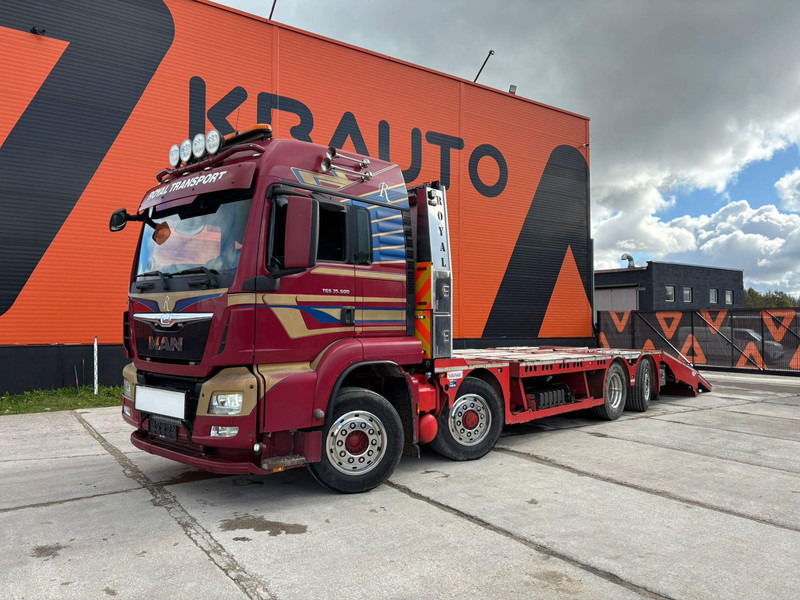 MAN TGS 35.480 8x4H-6 HYDRODRIVE / PLATFORM L=9160 mm / WINCH - Kamion za prevoz automobila: slika 2 MAN TGS 35.480 8x4H-6 HYDRODRIVE / PLATFORM L=9160 mm / WINCH - Kamion za prevoz automobila: slika 2