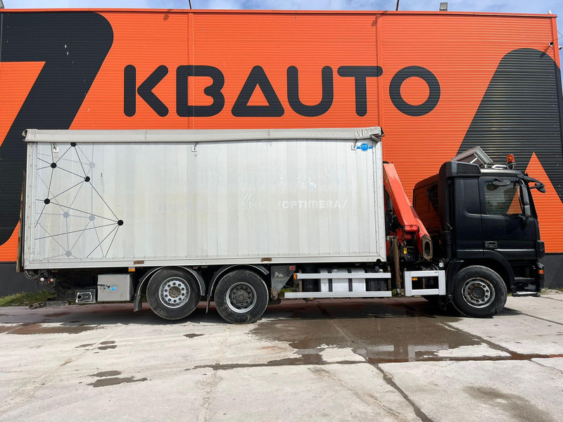 Mercedes-Benz Actros 2536 6x2*4 PK18002 / BOX L=6965 mm - Kamion sa tovarnim sandukom, Kamion sa dizalicom: slika 4 Mercedes-Benz Actros 2536 6x2*4 PK18002 / BOX L=6965 mm - Kamion sa tovarnim sandukom, Kamion sa dizalicom: slika 4