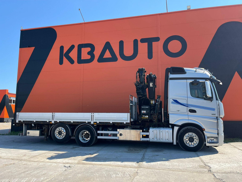 Mercedes-Benz Actros 2551 6x2 HIAB 377-6 HIPRO + JIB / Platform extendable L=6400 -- 7397mm - Kamion sa tovarnim sandukom, Kamion sa dizalicom: slika 5 Mercedes-Benz Actros 2551 6x2 HIAB 377-6 HIPRO + JIB / Platform extendable L=6400 -- 7397mm - Kamion sa tovarnim sandukom, Kamion sa dizalicom: slika 5