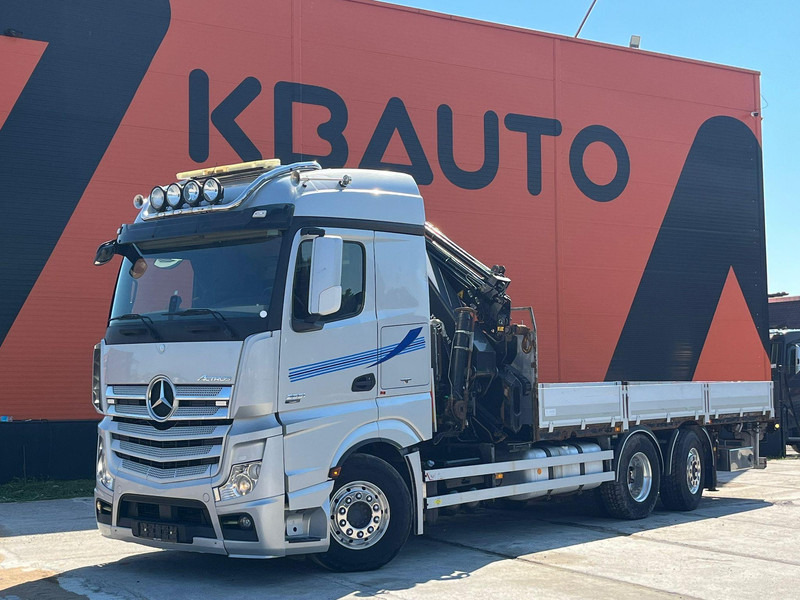 Mercedes-Benz Actros 2551 6x2 HIAB 377-6 HIPRO + JIB / Platform extendable L=6400 -- 7397mm - Kamion sa tovarnim sandukom, Kamion sa dizalicom: slika 2 Mercedes-Benz Actros 2551 6x2 HIAB 377-6 HIPRO + JIB / Platform extendable L=6400 -- 7397mm - Kamion sa tovarnim sandukom, Kamion sa dizalicom: slika 2