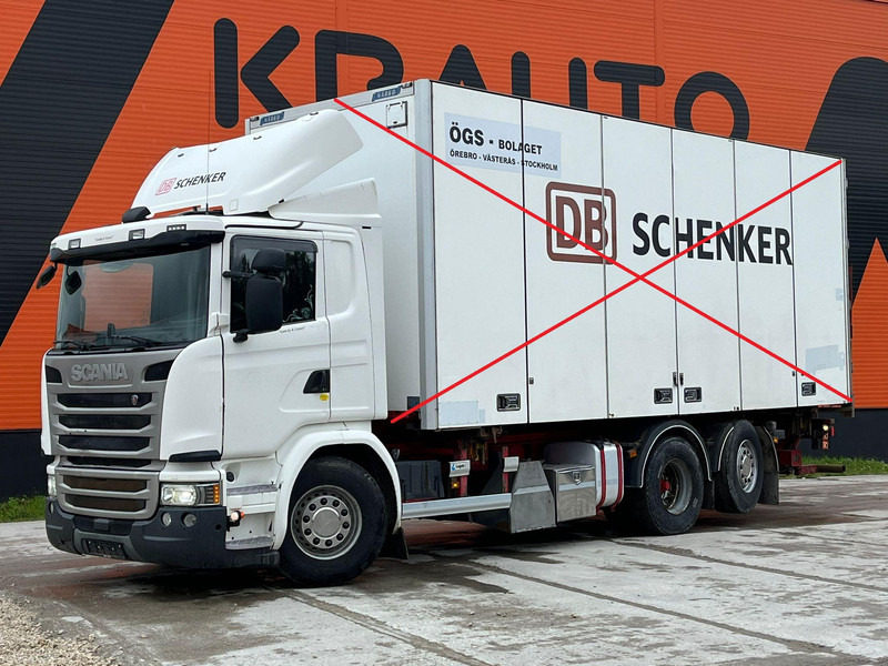 Scania G 450 6x2*4 FOR SALE AS CHASSIS / CHASSIS L=7300 mm - Kamion sa golom šasijom i zatvorenom kabinom: slika 1 Scania G 450 6x2*4 FOR SALE AS CHASSIS / CHASSIS L=7300 mm - Kamion sa golom šasijom i zatvorenom kabinom: slika 1