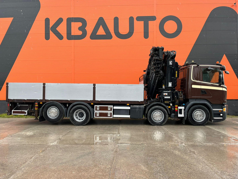 Scania G 450 8x2*6 HIAB 622E-8 + JIB / PLATFORM L=6715 mm - Kamion sa tovarnim sandukom, Kamion sa dizalicom: slika 5 Scania G 450 8x2*6 HIAB 622E-8 + JIB / PLATFORM L=6715 mm - Kamion sa tovarnim sandukom, Kamion sa dizalicom: slika 5