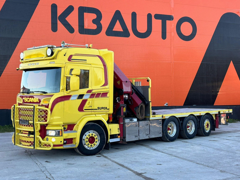 Scania G 490 8x4*4 PK 65002 SH / JIB CONNECTION / PLATFORM L=6301-7499 mm - Kamion sa tovarnim sandukom, Kamion sa dizalicom: slika 2 Scania G 490 8x4*4 PK 65002 SH / JIB CONNECTION / PLATFORM L=6301-7499 mm - Kamion sa tovarnim sandukom, Kamion sa dizalicom: slika 2