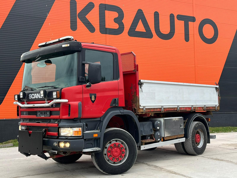 Scania P 340 4x4 FULL STEEL / BOX L=4406 mm - Istovarivač: slika 1 Scania P 340 4x4 FULL STEEL / BOX L=4406 mm - Istovarivač: slika 1