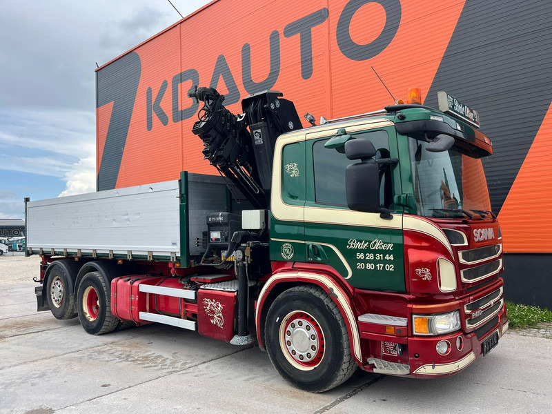 Scania P 410 6x2*4 HIAB 211EP-5 / BOX L=5386 mm - Istovarivač, Kamion sa dizalicom: slika 4 Scania P 410 6x2*4 HIAB 211EP-5 / BOX L=5386 mm - Istovarivač, Kamion sa dizalicom: slika 4