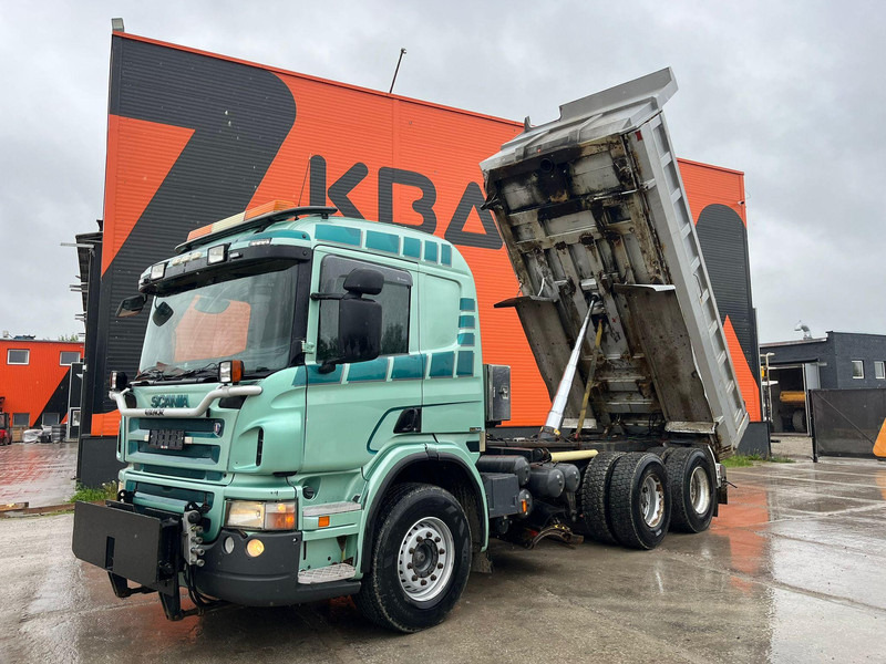 Scania P 420 6x4 UNDERBODY SCRAPER / RETARDER / BOX L=4947 mm - Istovarivač: slika 2 Scania P 420 6x4 UNDERBODY SCRAPER / RETARDER / BOX L=4947 mm - Istovarivač: slika 2