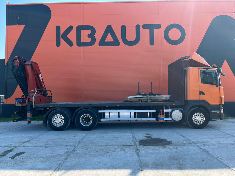 Scania R 340 6x2*4 HMF 2823-K6 + JIB / PLATFORM L=7293 mm - Kamion sa tovarnim sandukom, Kamion sa dizalicom: slika 5 Scania R 340 6x2*4 HMF 2823-K6 + JIB / PLATFORM L=7293 mm - Kamion sa tovarnim sandukom, Kamion sa dizalicom: slika 5