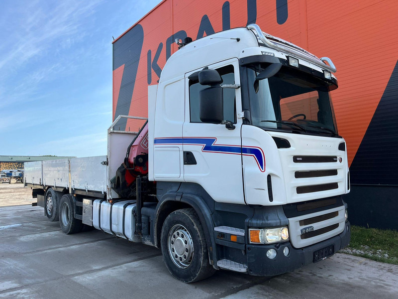 Scania R 440 6x2*4 FASSI F260XP / PLATFORM L=6760 mm - Kamion sa tovarnim sandukom, Kamion sa dizalicom: slika 4 Scania R 440 6x2*4 FASSI F260XP / PLATFORM L=6760 mm - Kamion sa tovarnim sandukom, Kamion sa dizalicom: slika 4