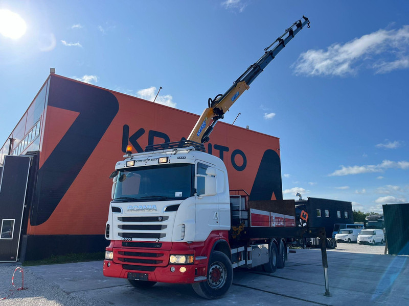 Scania R 500 6x2*4 EFFER 255/6S / PLATFORM L=6620 mm - Kamion sa tovarnim sandukom, Kamion sa dizalicom: slika 1 Scania R 500 6x2*4 EFFER 255/6S / PLATFORM L=6620 mm - Kamion sa tovarnim sandukom, Kamion sa dizalicom: slika 1
