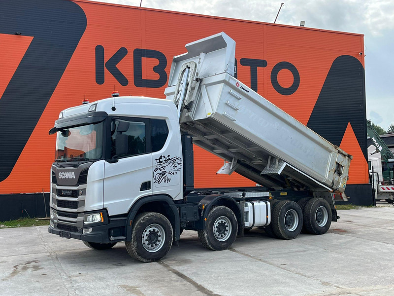 Scania R 500 8x4 REATARDER / FULL STEEL / BOX L=5598 mm - Istovarivač: slika 2 Scania R 500 8x4 REATARDER / FULL STEEL / BOX L=5598 mm - Istovarivač: slika 2