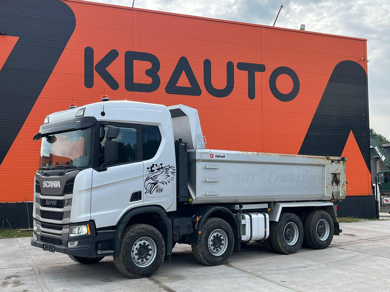 Scania R 500 8x4 REATARDER / FULL STEEL / BOX L=5598 mm - Istovarivač: slika 1 Scania R 500 8x4 REATARDER / FULL STEEL / BOX L=5598 mm - Istovarivač: slika 1