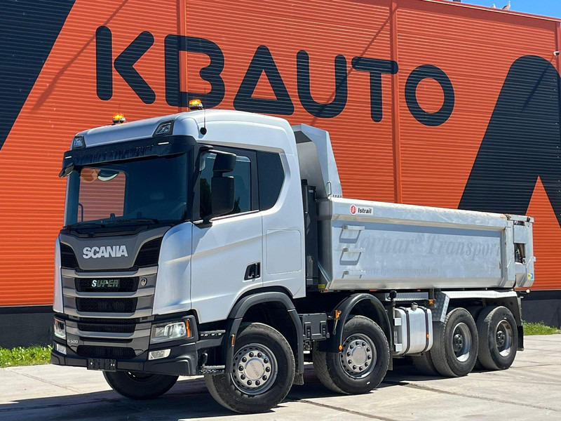 Scania R 500 8x4 RETARDER / FULL STEEL / BOX L=5670 mm - Istovarivač: slika 1 Scania R 500 8x4 RETARDER / FULL STEEL / BOX L=5670 mm - Istovarivač: slika 1