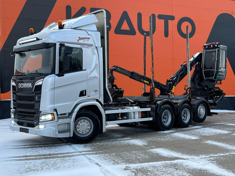 Scania R 520 8x4*4 RETARDER - Šticar, Kamion sa dizalicom: slika 2 Scania R 520 8x4*4 RETARDER - Šticar, Kamion sa dizalicom: slika 2