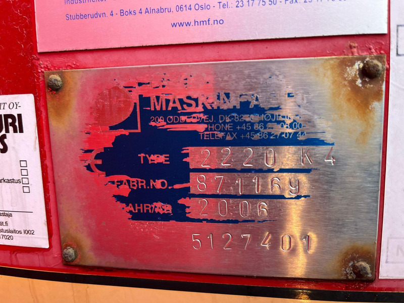 Kamion sa tovarnim sandukom, Kamion sa dizalicom Scania R 560 6x2 HMF2220 K4 / RETARDER: slika 11 Kamion sa tovarnim sandukom, Kamion sa dizalicom Scania R 560 6x2 HMF2220 K4 / RETARDER: slika 11