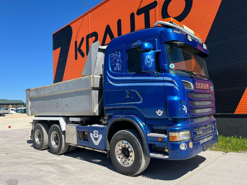 Scania R 560 6x4 RETARDER / FULL STEEL / BIG AXLES / BOX L=4563 mm - Istovarivač: slika 4 Scania R 560 6x4 RETARDER / FULL STEEL / BIG AXLES / BOX L=4563 mm - Istovarivač: slika 4