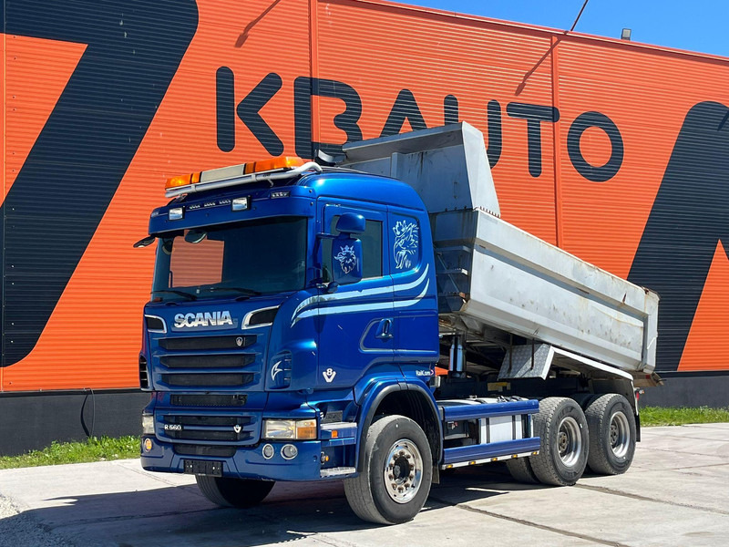 Scania R 560 6x4 RETARDER / FULL STEEL / BIG AXLES / BOX L=4563 mm - Istovarivač: slika 2 Scania R 560 6x4 RETARDER / FULL STEEL / BIG AXLES / BOX L=4563 mm - Istovarivač: slika 2