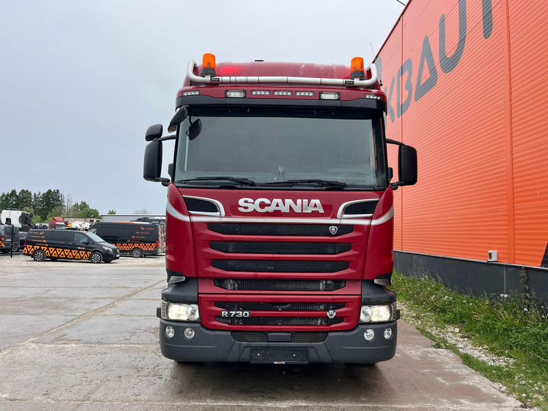 Scania R 730 6x4 FOR SALE AS CHASSIS / RETARDER / BIG AXLES - Kamion sa golom šasijom i zatvorenom kabinom, Kamion sa dizalicom: slika 2 Scania R 730 6x4 FOR SALE AS CHASSIS / RETARDER / BIG AXLES - Kamion sa golom šasijom i zatvorenom kabinom, Kamion sa dizalicom: slika 2