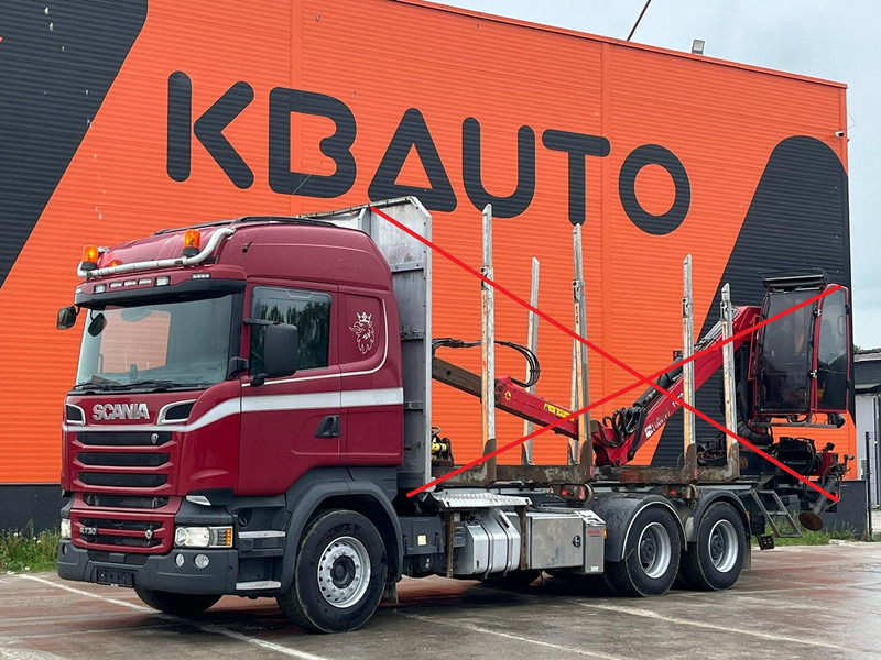 Scania R 730 6x4 FOR SALE AS CHASSIS / RETARDER / BIG AXLES - Kamion sa golom šasijom i zatvorenom kabinom, Kamion sa dizalicom: slika 1 Scania R 730 6x4 FOR SALE AS CHASSIS / RETARDER / BIG AXLES - Kamion sa golom šasijom i zatvorenom kabinom, Kamion sa dizalicom: slika 1