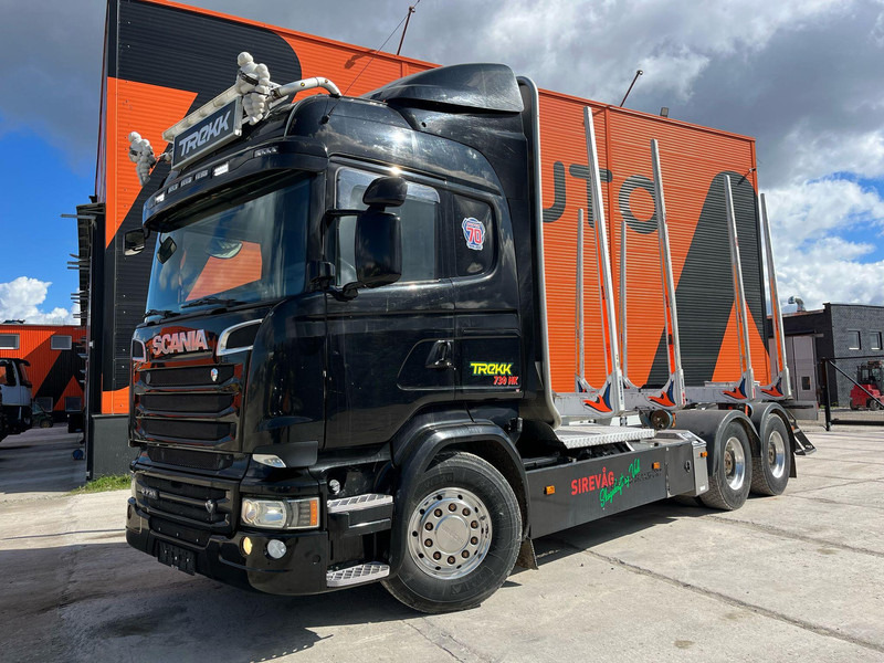 Scania R 730 6x4 RETARDER - Šticar, Kamion sa dizalicom: slika 2 Scania R 730 6x4 RETARDER - Šticar, Kamion sa dizalicom: slika 2