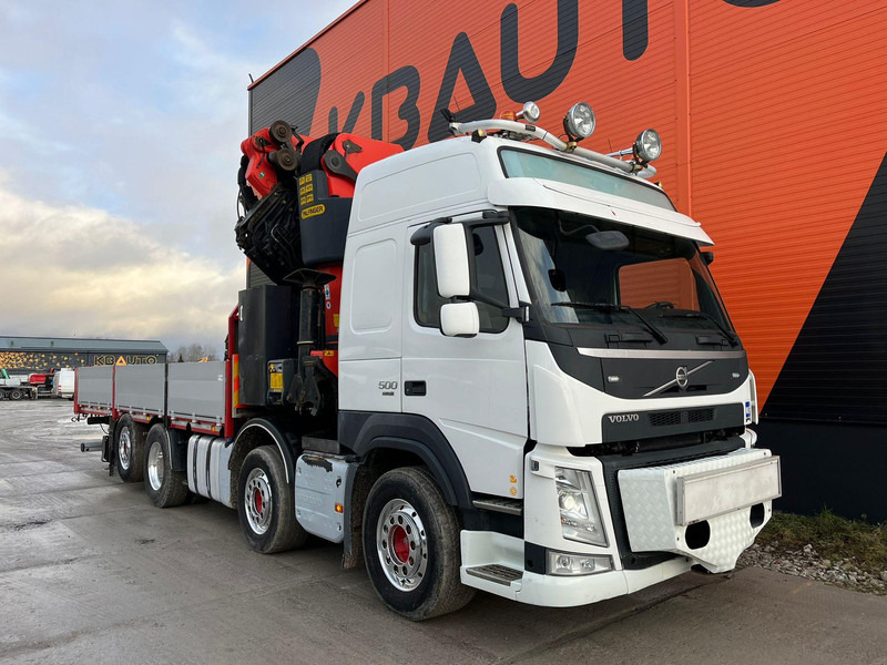 Volvo FM 500 8x2*6 COMBI / EXTENDABLE PLATFORM + TRACTOR / PK65002 + JIB + WINCH / PLATFORM L=6498 mm - Tegljač: slika 4 Volvo FM 500 8x2*6 COMBI / EXTENDABLE PLATFORM + TRACTOR / PK65002 + JIB + WINCH / PLATFORM L=6498 mm - Tegljač: slika 4