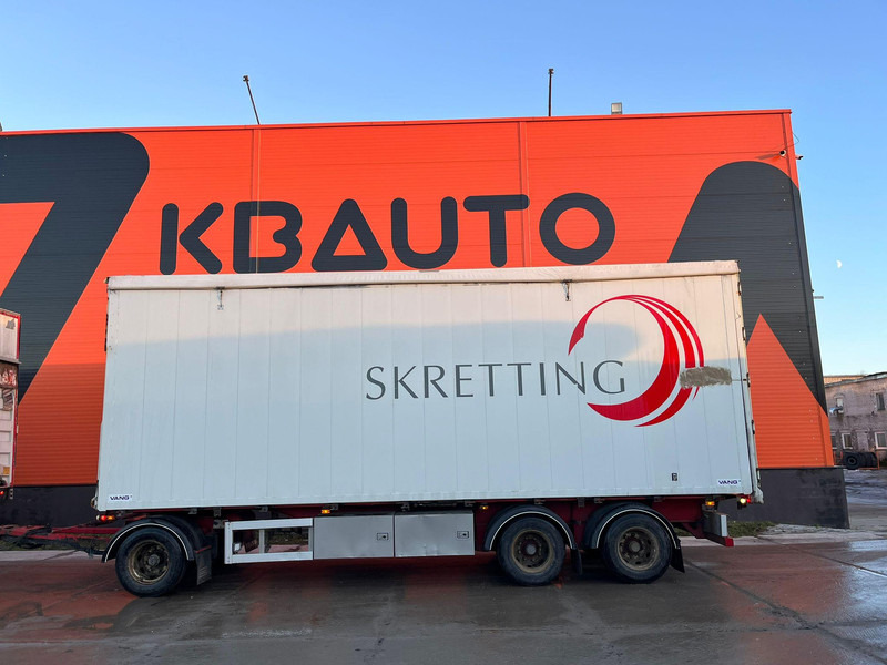 VANG SLL 111 SK BOX L=8228 mm - Prikolica sa zatvorenim sandukom: slika 1 VANG SLL 111 SK BOX L=8228 mm - Prikolica sa zatvorenim sandukom: slika 1