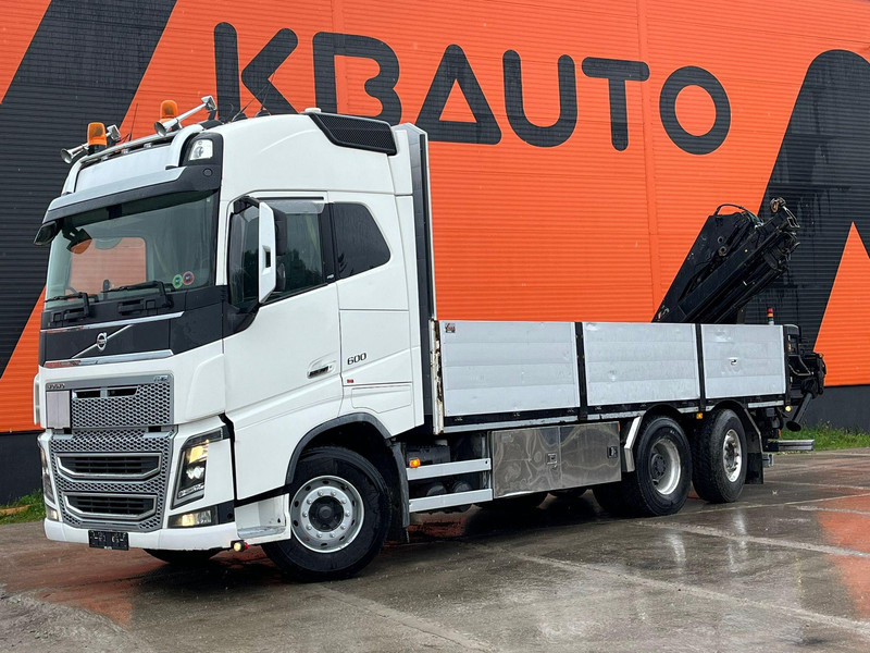Volvo FH 16 600 6x2*4 HIAB 166E-5 HIPRO / PLATFORM L=6309 mm - Kamion sa tovarnim sandukom, Kamion sa dizalicom: slika 2 Volvo FH 16 600 6x2*4 HIAB 166E-5 HIPRO / PLATFORM L=6309 mm - Kamion sa tovarnim sandukom, Kamion sa dizalicom: slika 2