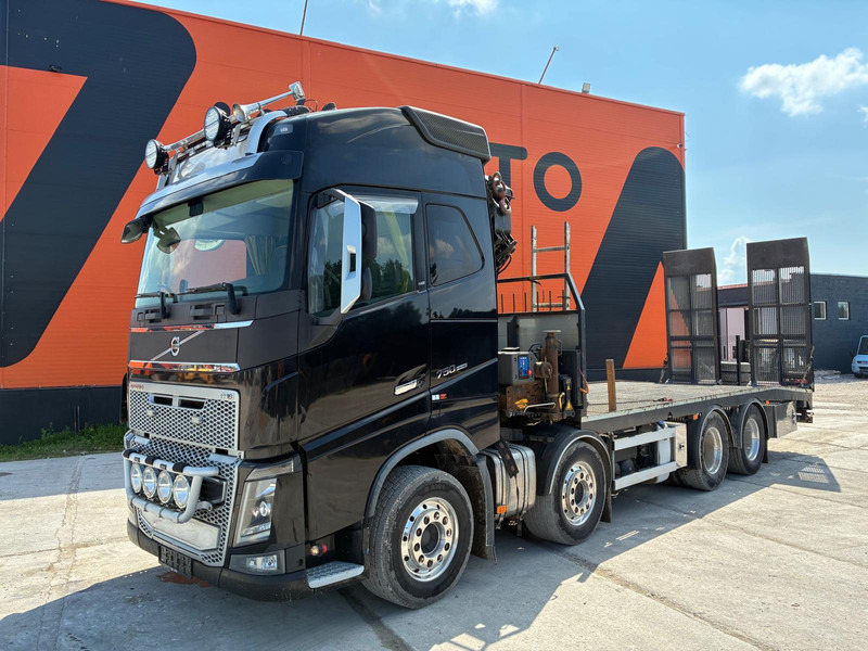 Volvo FH 16 750 8x4 HMF2620K-5 / WINCH / PLATFORM L=7100 mm - Kamion sa tovarnim sandukom, Kamion sa dizalicom: slika 2 Volvo FH 16 750 8x4 HMF2620K-5 / WINCH / PLATFORM L=7100 mm - Kamion sa tovarnim sandukom, Kamion sa dizalicom: slika 2