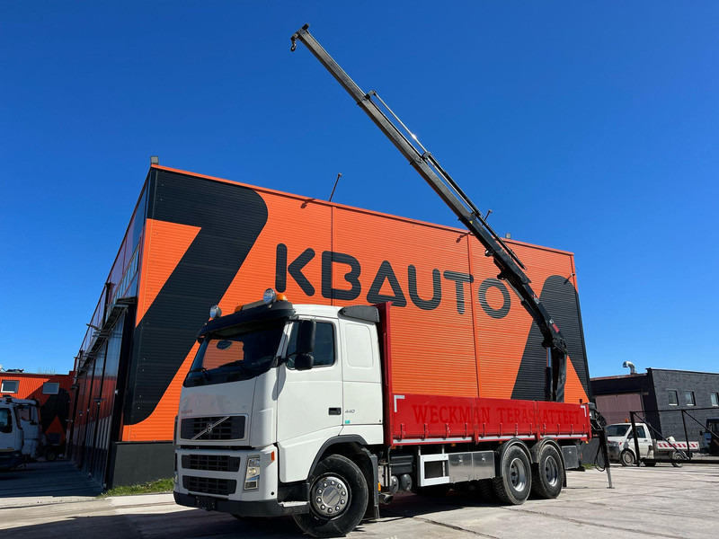 Volvo FH 440 6x2 HIAB 144E-3 / PLATFORM L=7061 mm - Kamion sa tovarnim sandukom, Kamion sa dizalicom: slika 1 Volvo FH 440 6x2 HIAB 144E-3 / PLATFORM L=7061 mm - Kamion sa tovarnim sandukom, Kamion sa dizalicom: slika 1