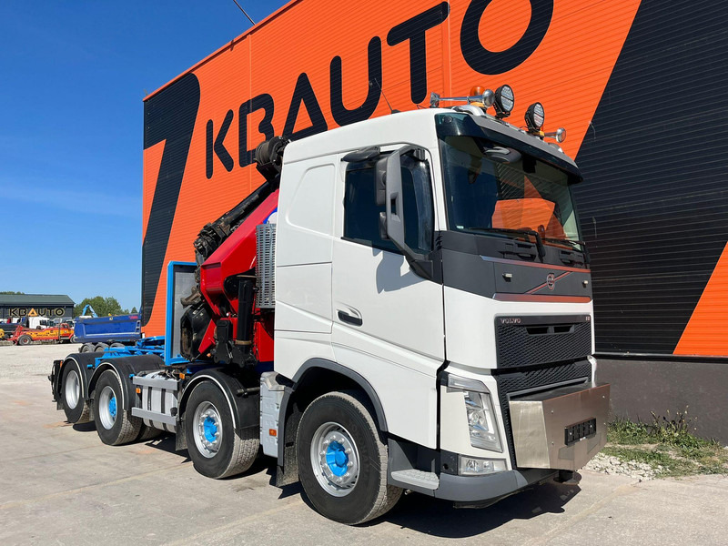 Volvo FH 500 8x2*4 HMF 6020 OK6 / JIB FJ1200 K6 / WINCH - Kamion sa tovarnim sandukom, Kamion sa dizalicom: slika 4 Volvo FH 500 8x2*4 HMF 6020 OK6 / JIB FJ1200 K6 / WINCH - Kamion sa tovarnim sandukom, Kamion sa dizalicom: slika 4