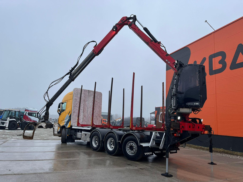 Šticar, Kamion sa dizalicom za prevoz drva Volvo FH 500 8x4*4 Hiab 96ST 97: slika 8