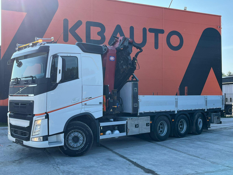 Volvo FH 540 8x4*4 HMF5020K-6 + JIB + WINCH / PLATFORM L=6508 mm - Kamion sa tovarnim sandukom, Kamion sa dizalicom: slika 2 Volvo FH 540 8x4*4 HMF5020K-6 + JIB + WINCH / PLATFORM L=6508 mm - Kamion sa tovarnim sandukom, Kamion sa dizalicom: slika 2