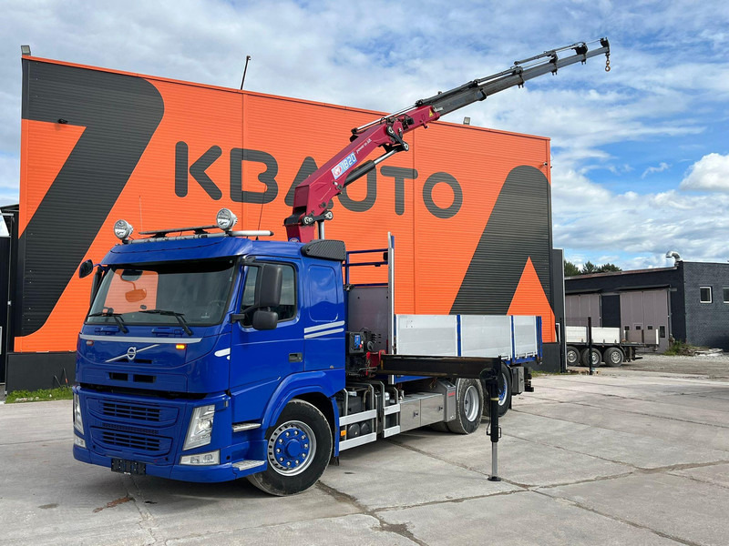 Volvo FM 450 6x4*4 HYDRODRIVE HMF 1820-K5 / 1267 PTO HOURS / PLATFORM L=6240-7240 mm EXTENDABLE - Kamion sa tovarnim sandukom, Kamion sa dizalicom: slika 1 Volvo FM 450 6x4*4 HYDRODRIVE HMF 1820-K5 / 1267 PTO HOURS / PLATFORM L=6240-7240 mm EXTENDABLE - Kamion sa tovarnim sandukom, Kamion sa dizalicom: slika 1
