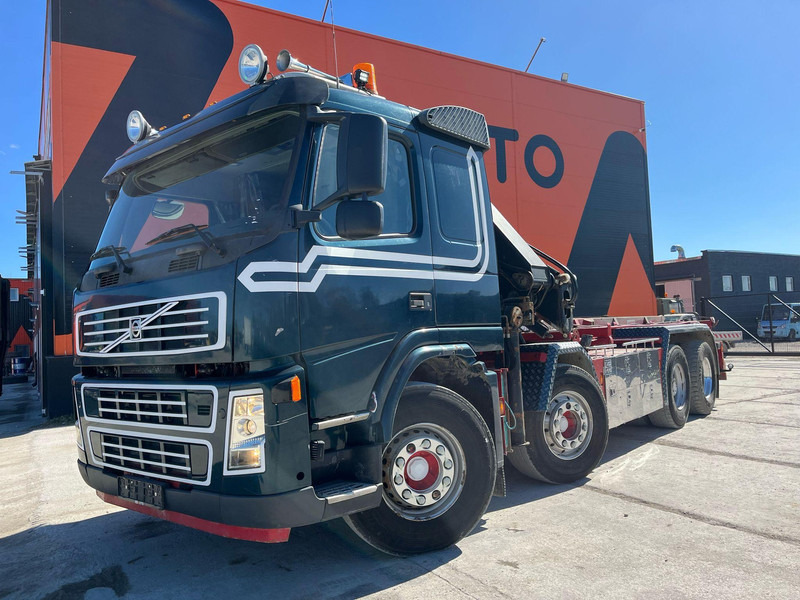 Kamion sa kablovskim sistemom, Kamion sa dizalicom Volvo FM 480 8x2 HIAB 288 EP-5 HIPRO / WIRE LIFT L=5200 mm: slika 9