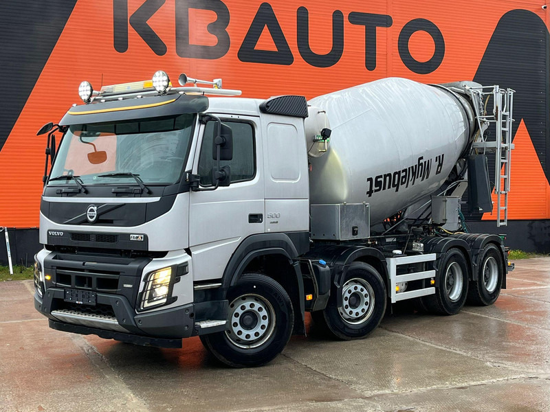 Volvo FMX 500 8x4 SARAKA HR-11 / 10 m3 + CHUTE 10 m / TANDEM AXLE LIFT - Mikser za beton: slika 1 Volvo FMX 500 8x4 SARAKA HR-11 / 10 m3 + CHUTE 10 m / TANDEM AXLE LIFT - Mikser za beton: slika 1