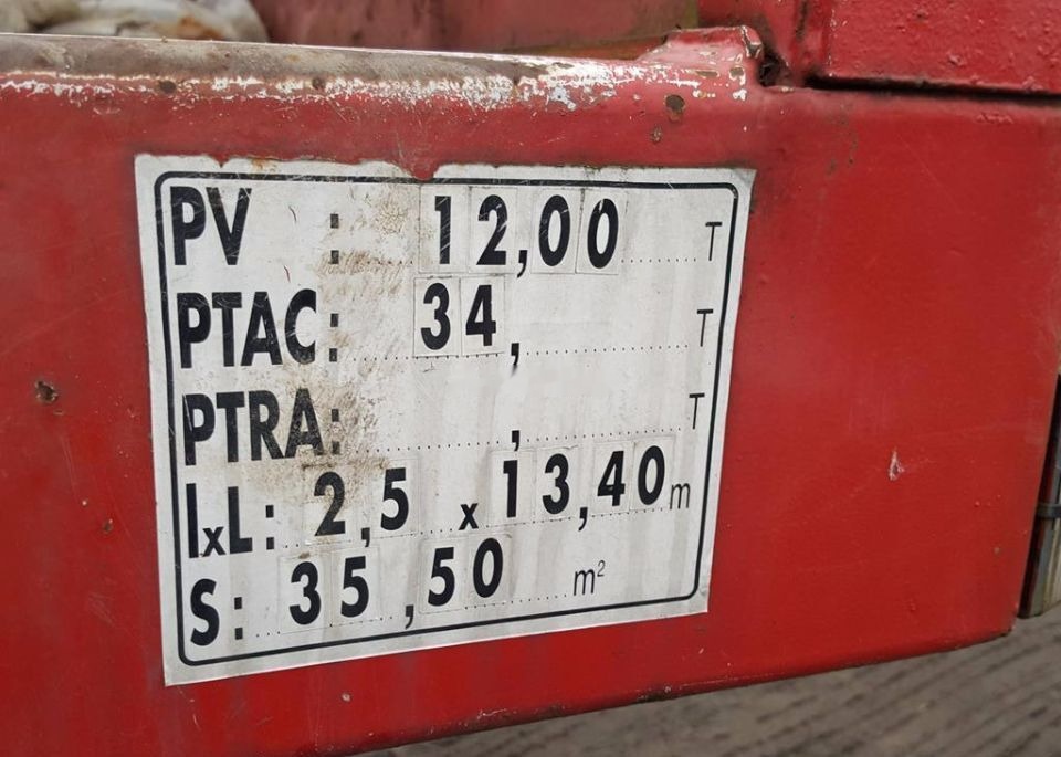 ACTM 28 M ROZSUWANA 3 OSIE SKRĘTNE ORYGINAŁ - Plato poluprikolica: slika 4 ACTM 28 M ROZSUWANA 3 OSIE SKRĘTNE ORYGINAŁ - Plato poluprikolica: slika 4