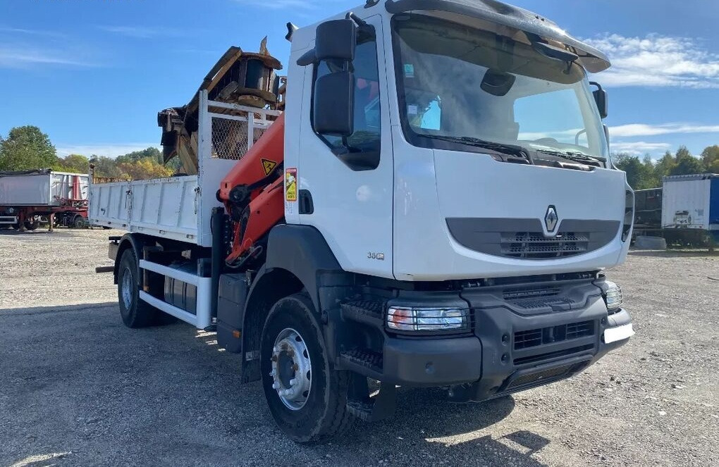 Renault KERAX 380 /Dźwig HDS Palfinger PK13001-K / / Retarder / Manual - Istovarivač: slika 3 Renault KERAX 380 /Dźwig HDS Palfinger PK13001-K / / Retarder / Manual - Istovarivač: slika 3