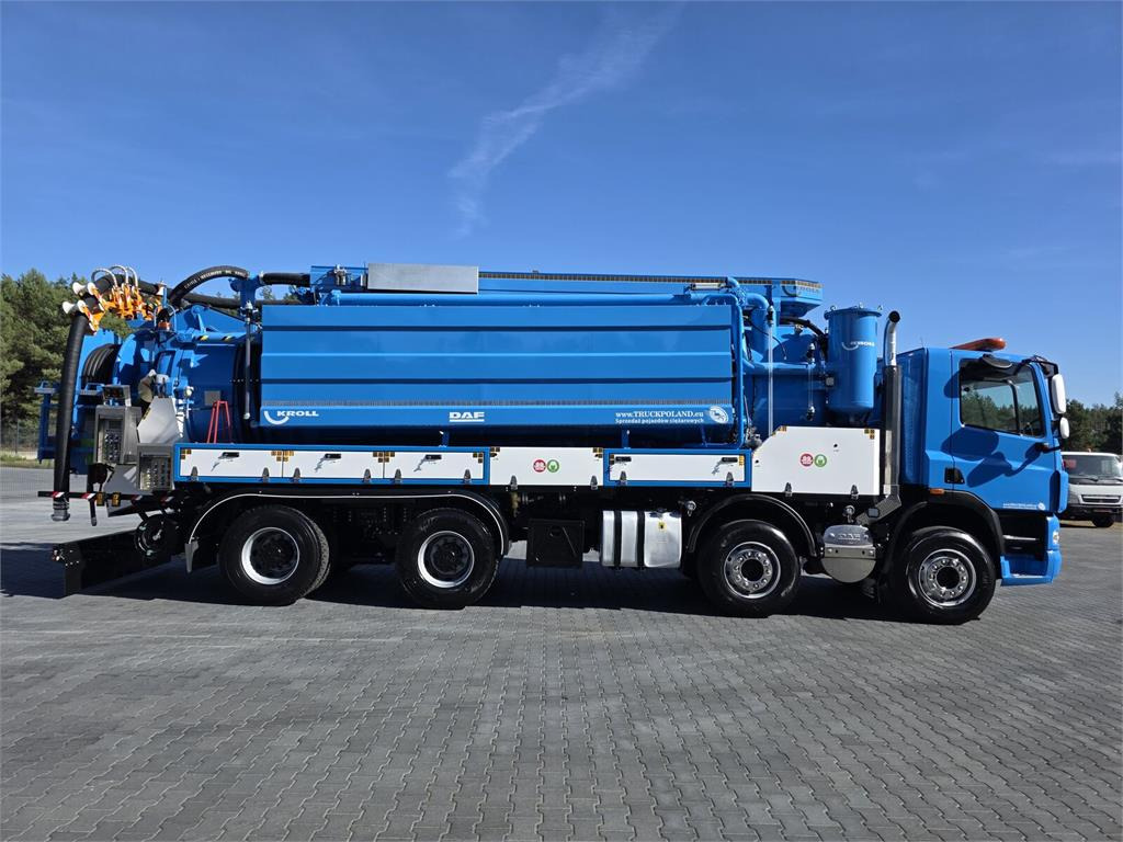Vakuumska cisterna DAF WUKO KROLL 2 x URACA KOMBI FOR SEWER CLEANING: slika 7