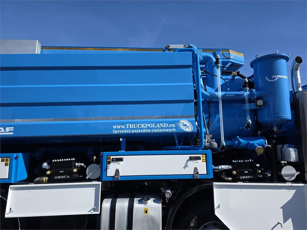 Vakuumska cisterna DAF WUKO KROLL 2 x URACA KOMBI FOR SEWER CLEANING: slika 26