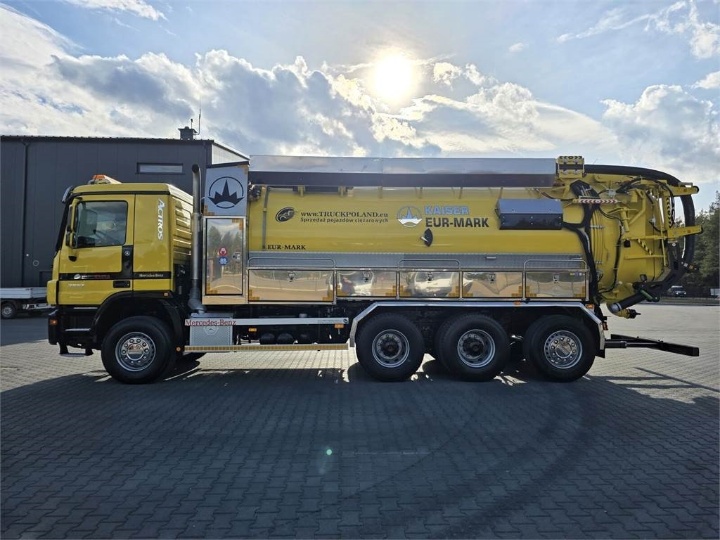 Mercedes-Benz WUKO KAISER EUR-MARK PKL 10.10 FOR CLEANING SEWAGE - Vakuumska cisterna: slika 4 Mercedes-Benz WUKO KAISER EUR-MARK PKL 10.10 FOR CLEANING SEWAGE - Vakuumska cisterna: slika 4