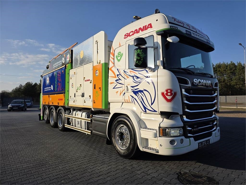 Scania V8 R580 MTS DINO 5 TRIPLE 54000V Saugbagger cleane - Bager: slika 2 Scania V8 R580 MTS DINO 5 TRIPLE 54000V Saugbagger cleane - Bager: slika 2