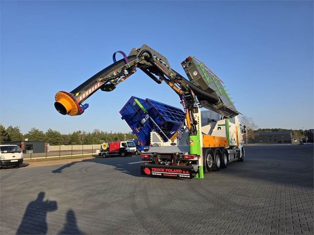 Scania V8 R580 MTS DINO 5 TRIPLE 54000V Saugbagger cleane - Bager: slika 1 Scania V8 R580 MTS DINO 5 TRIPLE 54000V Saugbagger cleane - Bager: slika 1