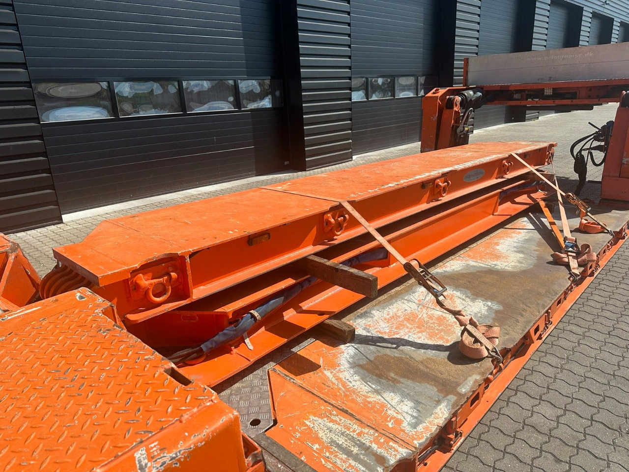 Faymonville 3 achs tiefbett / Verlängerungsträger - Niska poluprikolica za prevoz: slika 5 Faymonville 3 achs tiefbett / Verlängerungsträger - Niska poluprikolica za prevoz: slika 5