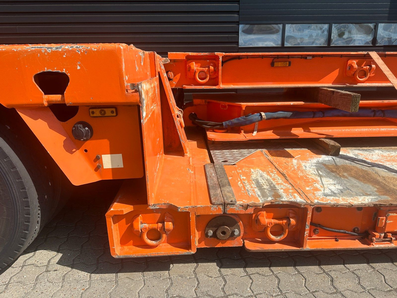 Faymonville 3 achs tiefbett / Verlängerungsträger - Niska poluprikolica za prevoz: slika 4 Faymonville 3 achs tiefbett / Verlängerungsträger - Niska poluprikolica za prevoz: slika 4