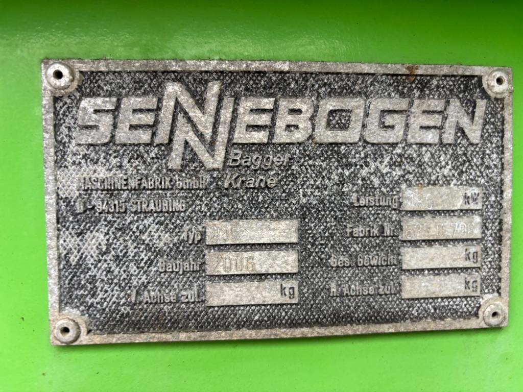Sennebogen 835 M -- immaculate condition - Bager za obradu otpada/ Industrije: slika 5 Sennebogen 835 M -- immaculate condition - Bager za obradu otpada/ Industrije: slika 5