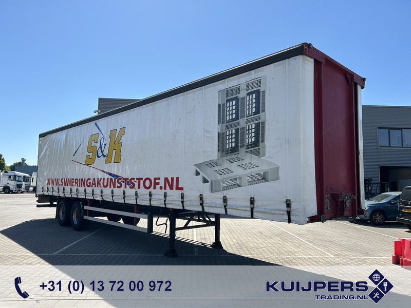 Bulthuis TSAA 08 / Curtainside Trailer / 2 axle BPW Drum / NL Trailer - Poluprikolica sa ceradom: slika 1 Bulthuis TSAA 08 / Curtainside Trailer / 2 axle BPW Drum / NL Trailer - Poluprikolica sa ceradom: slika 1