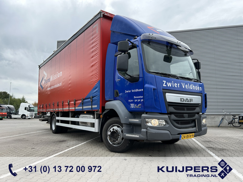 DAF LF 210 FA / 12 Ton / 454 dkm / Pritsch-Plane / LBW / APK TUV 11-25 - Kamion sa ceradom: slika 1 DAF LF 210 FA / 12 Ton / 454 dkm / Pritsch-Plane / LBW / APK TUV 11-25 - Kamion sa ceradom: slika 1