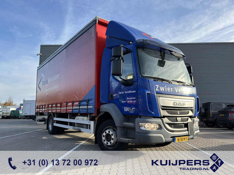DAF LF 210 FA / 12 Ton / 557 dlm / Curtainside / Loadlift / APK TUV 05-26 - Kamion sa ceradom: slika 1 DAF LF 210 FA / 12 Ton / 557 dlm / Curtainside / Loadlift / APK TUV 05-26 - Kamion sa ceradom: slika 1