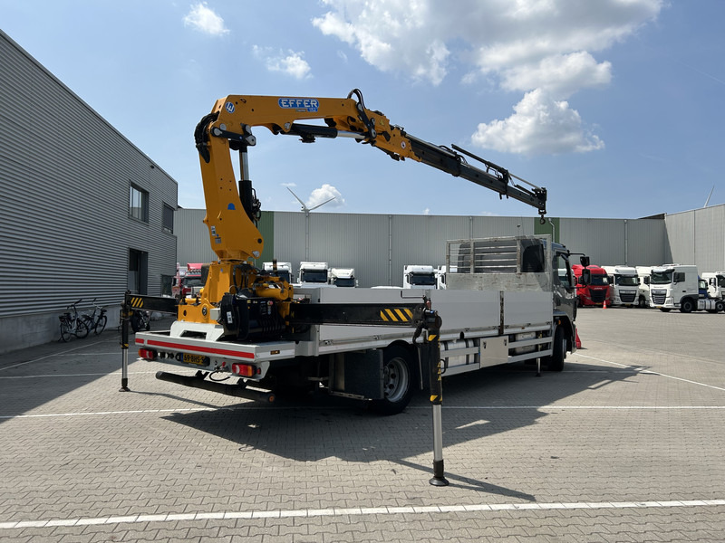 DAF LF 310 FA / Effer 175.2/3s Crane / 728 dkm / Flat Bed / APK TUV 10-25 - Kamion sa dizalicom: slika 2 DAF LF 310 FA / Effer 175.2/3s Crane / 728 dkm / Flat Bed / APK TUV 10-25 - Kamion sa dizalicom: slika 2