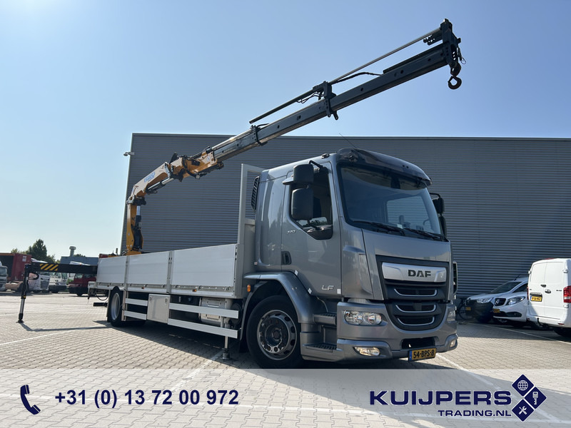 DAF LF 320 FA / Effer 175.2/c3s Crane / 363 dkm / Plateau / NL Truck - Kamion sa dizalicom: slika 1 DAF LF 320 FA / Effer 175.2/c3s Crane / 363 dkm / Plateau / NL Truck - Kamion sa dizalicom: slika 1